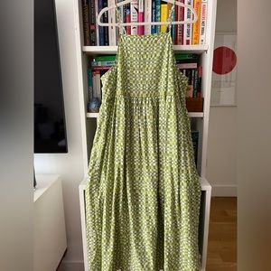 ILANA KOHN CLARA DRESS — WAVY PLAID, XL 💚🏁